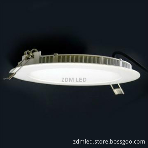 save energy save money easy installation round flat panel light